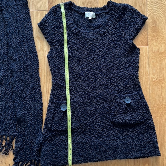 Krashetta by Pappillon knit sweater and scarf set size L - Picture 3 of 5